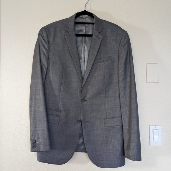 Express Suits & Blazers Mens Express Micro Twill Photographer Gray
